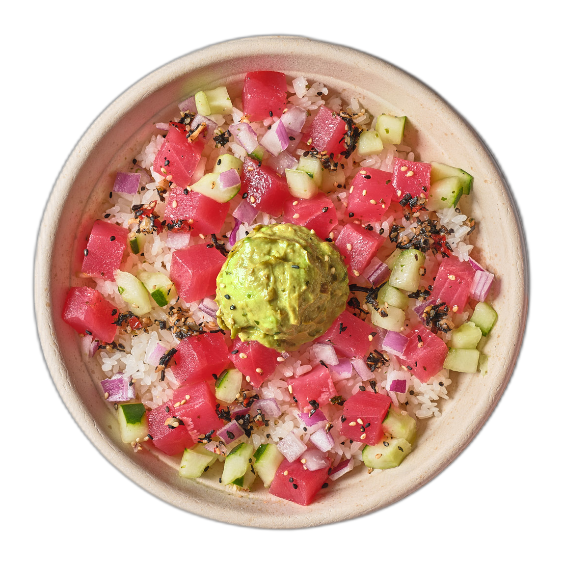 Red Poke Signature Spicy Tuna Bowl